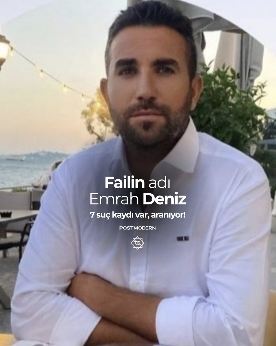 FAIL HER YERDE ARANIYOR — Failin adı: Emrah Deniz, 7 suç kaydı var. Fotoğrafı: