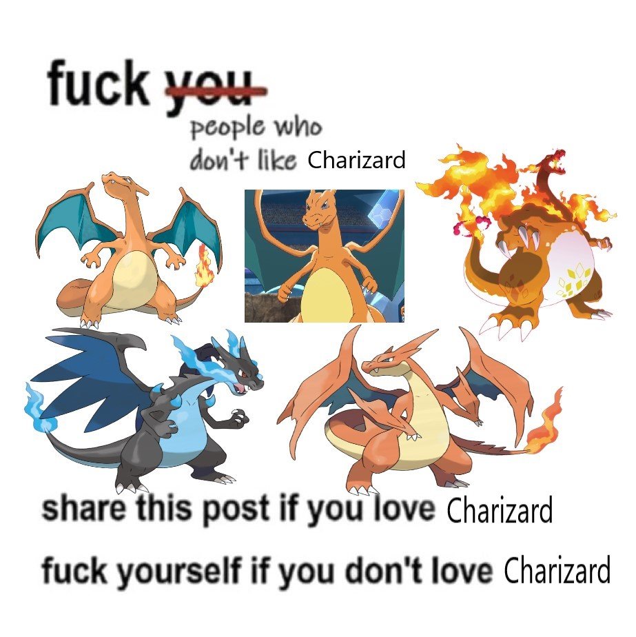 Charizard (@chariganda35) on Twitter photo 