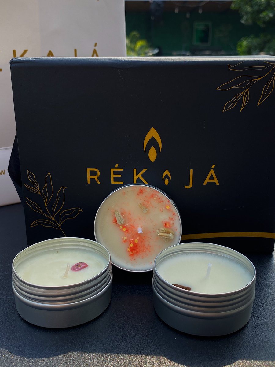 Our sample candles are just 30g each but trust us, they are enough to get you started and coming back for bigger sizes!

Available to shop at rekoja.shop