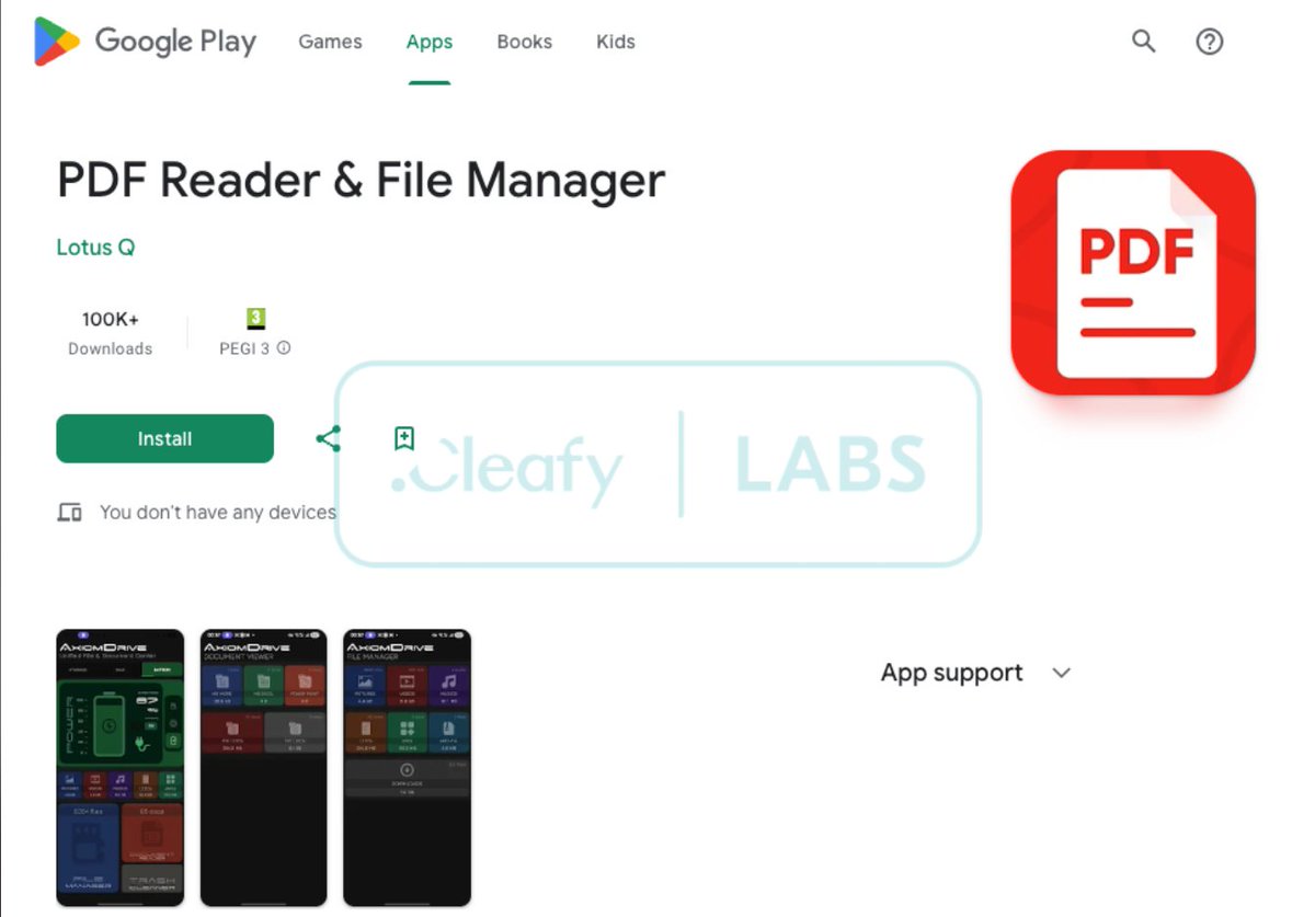 Cleafy LABS tweet media