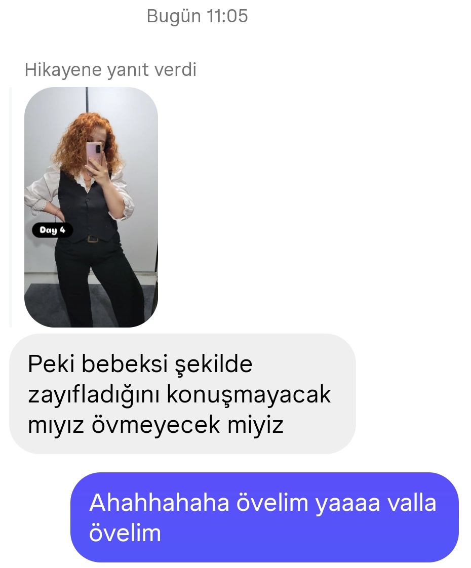 13 kilo vermişimdir