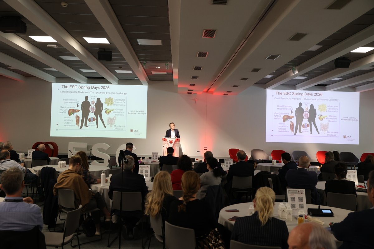 European Society of Cardiology tweet media