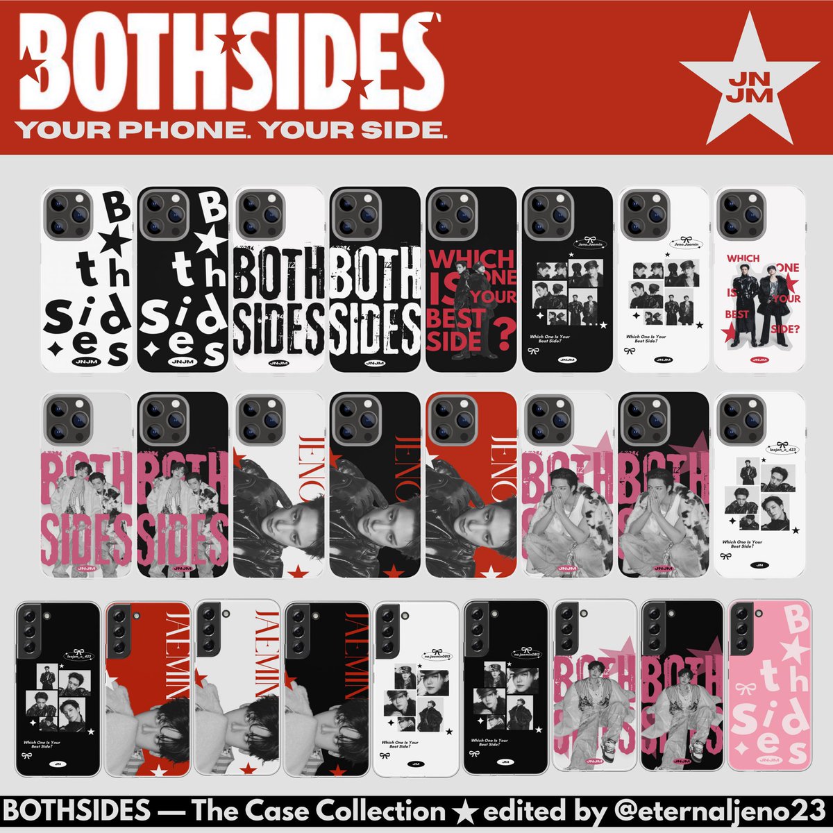 ୨୧ 🇲🇾 go: bothsides case by <a href="/eternaljeno23/">⋆˚࿔ cipaaa 𝜗𝜚˚⋆</a> 

💵RM16 each

𐙚 only claim if you're 2313% sure to buy [no backout]
𐙚 price excl ems &amp; postage
𐙚 no depo &amp; reservation
𐙚 link to claim: t.me/dreamyogurtco/…

✰ deadline : 10/3 
#pasarNCTmy