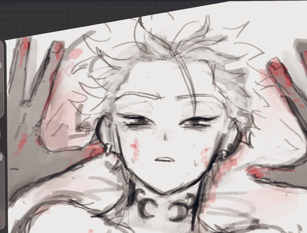 謎シチュ受け🩷 
相手は特に決めずに描いたので一応⚠️モブで
血があるセッ見たいです！

コンテンツの設定で暴力にチェック入れたけどちょっと血があるだけで暴力はないです