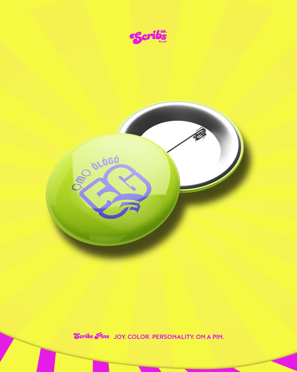 scribsco's tweet photo. Tiny pins. Big personality.

The kind of detail that instantly makes your tote, jacket or ‘fit more interesting.

#2,500 each.
Pick your favorite  or three https://t.co/ybklUztyj3