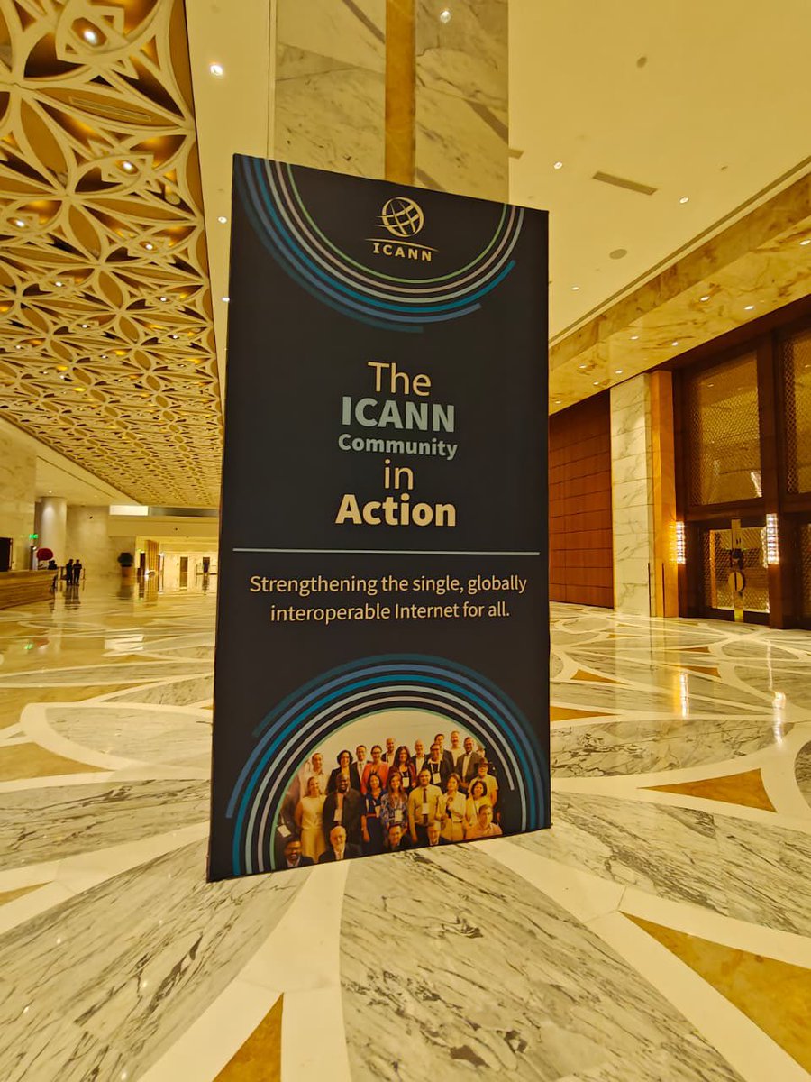 inregistry's tweet image. The countdown begins at Jio World Convention Centre as preparations gather pace for ICANN from 7 to 12 March. The stage is being set for global conversations, collaboration &amp;amp; shaping the future of internet.

#ICANN #InternetGovernance #GlobalCommunity #DigitalFuture #MumbaiEvents