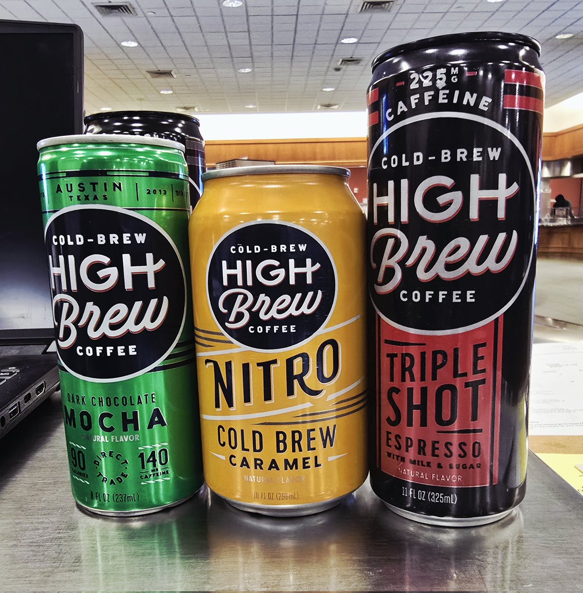 CG_by_SB's tweet photo. Thinking about adding:
- Triple shot in the Espresso and the Vanilla
- Nitro in the Caramel and the Sweet Cream
- Peppermint Mocha to the regular line-up.

What do you think?
#txlege https://t.co/mdjK6xs0qz