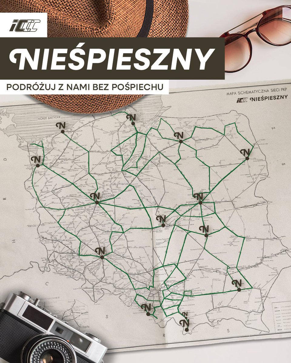 PKPIntercityPDP's tweet photo. 🚆Podróż, w której nie liczy się pośpiech
PKP Intercity uruchamia Nieśpieszny (ICN) – wyjątkowy pociąg inspirowany podróżami z lat 80. Lokomotywa w barwach historycznych, klasyczne wagony i klimat dawnych przejazdów. ✨

Pierwszy kurs: 17 kwietnia 2026 r.
Sprzedaż biletów ruszy w drugiej połowie marca.
👉 Szczegóły: https://t.co/GhNXkRdWWu

@J_Malinowski @DariuszKlimczak @PiotrMalepszak @MI_GOV_PL 
#PKPIntercity #Nieśpieszny #Kolej 🚄