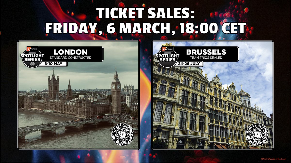 Magic tournaments by Fanfinity tweet media