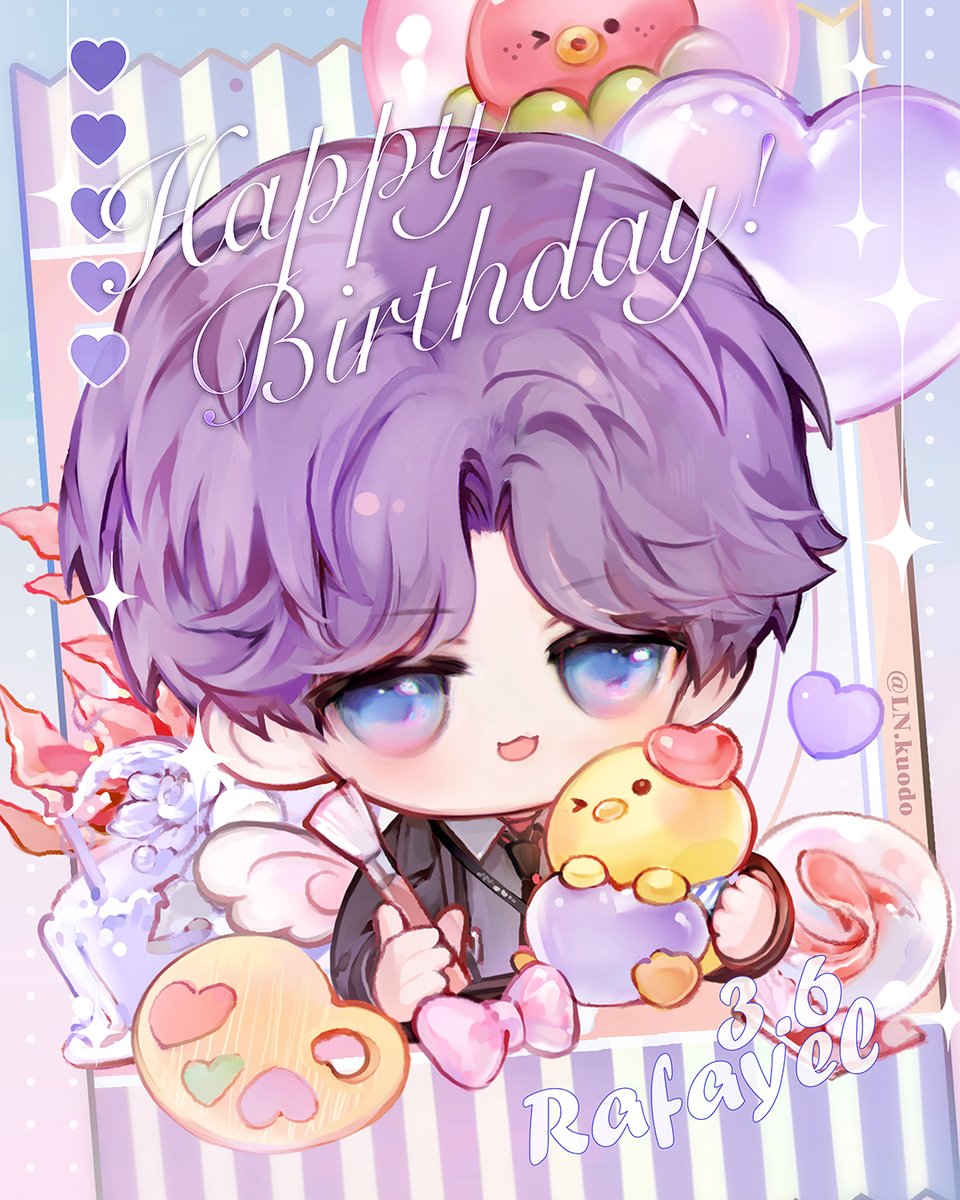 🐟Happy birthday！！🎂🍤🍣
#恋と深空
#ホムラ
#ホムラ誕生日おめでとう