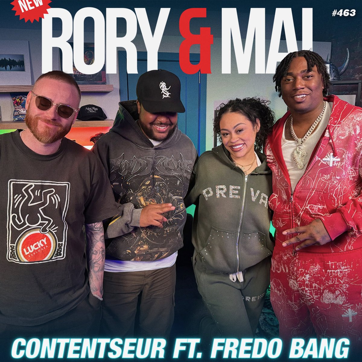 Episode 463 ‘CONTENTSEUR’ ft. <a href="/FredoBang/">It’s Tha Bang Man</a> Available NOW on NETFLIX. Link in Bio!🍊💰<a href="/majorgalore/">Majorgalore</a>