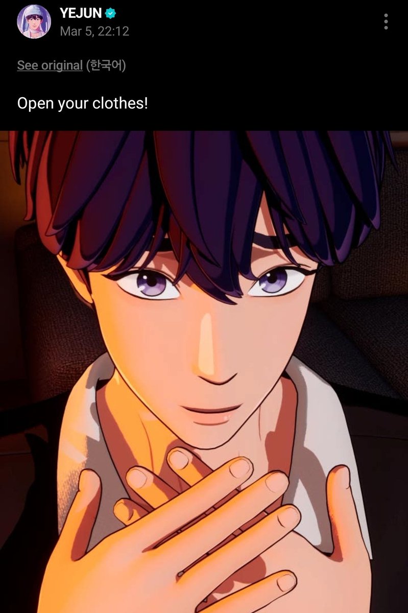 chromatwigim's tweet photo. "Open your clothes!" WHAT https://t.co/u3f25ykzeP