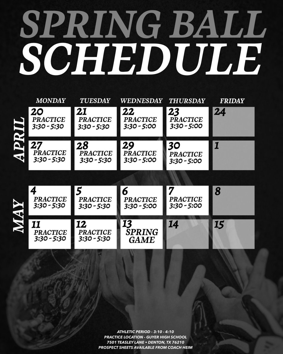 Denton Guyer Football tweet media