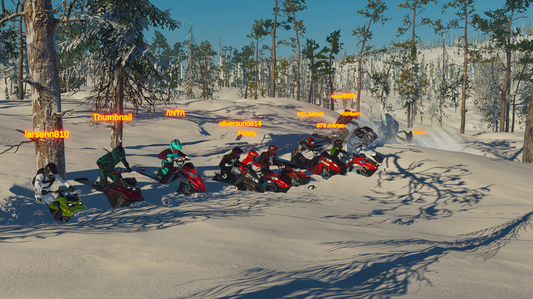 Community is all lined up and enjoying the #Sledders update the moment it dropped. We appreciate you. 💖