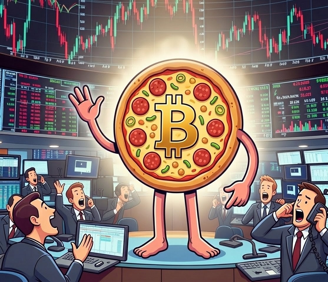 It's all about the $PIZZA that costs over $700M RN