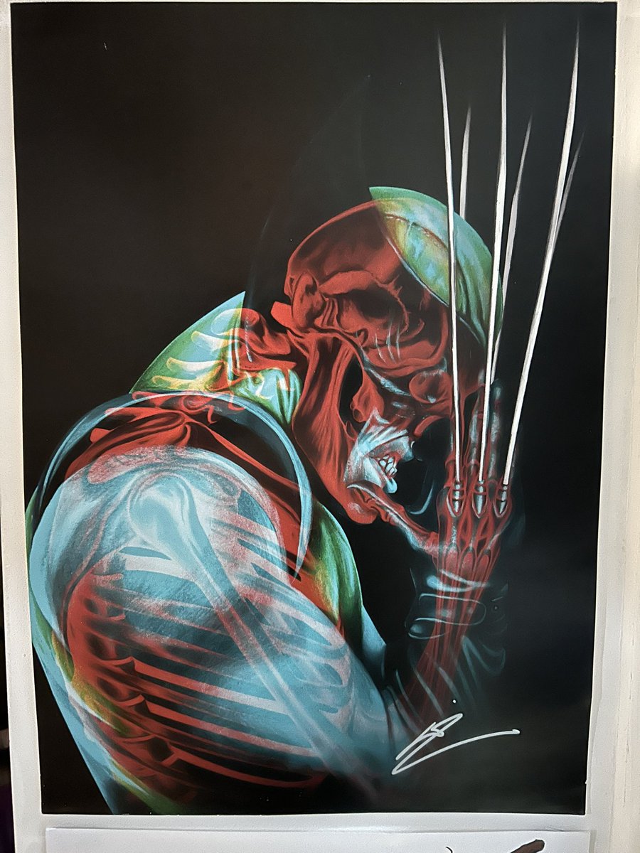 WolverSteve's tweet photo. Just looking back at some of the awesome art by Wil Shrike in my collection 😎 Go follow @wilshrike 🖊️ 🎨 

#Wolverine #Logan #WillShrike #Artist #WeaponX #XMen #MarvelFan #Wolversteve #art #xmenfan #SNIKT https://t.co/OZpa0u7PEB