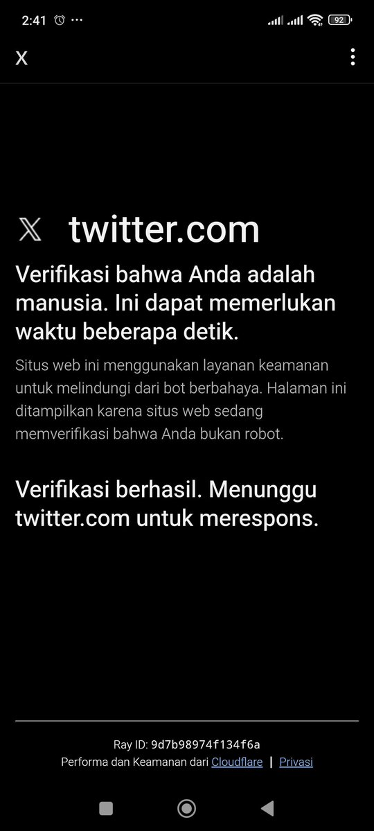 Masa baru nge twitt persiden udah gini,g mau suudzon ah