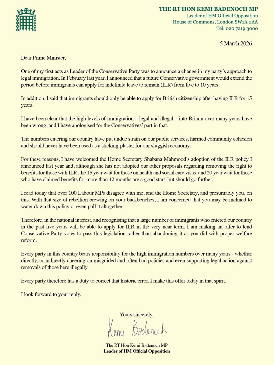 Kemi Badenoch tweet media