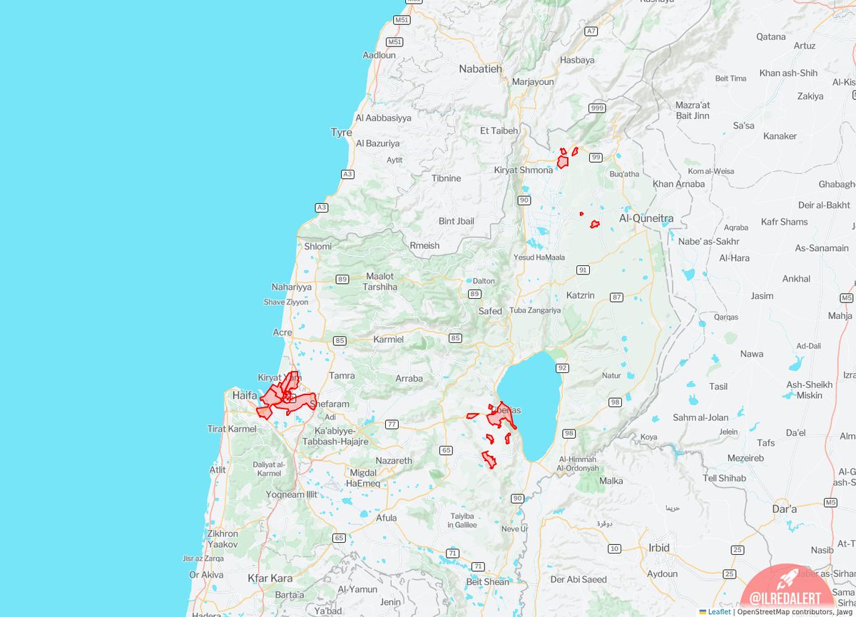🔴 Rocket Alert [20:58:38] - 18 Alerts 🔴: • Lower Galilee — Poria - Neve ...
