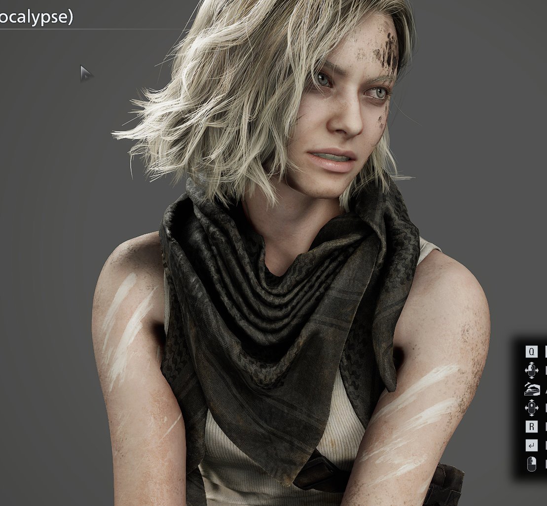 am i tweaking or is that a keffiyeh??? #ResidentEvilRequiem #RE9
