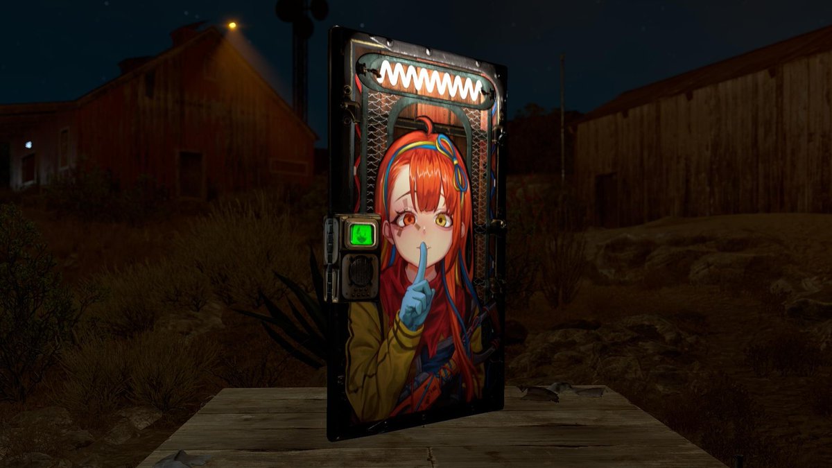 kuroikaze_bp's tweet photo. 【RUSTスキン情報】
今週のスキン
「Hazma」の鉄の片扉
ガレージドアが実装済みで、その追加。
ガレージドア以外のキャラ系は少ない。
売り上げ順位は、誰もが予想しているNo.1。