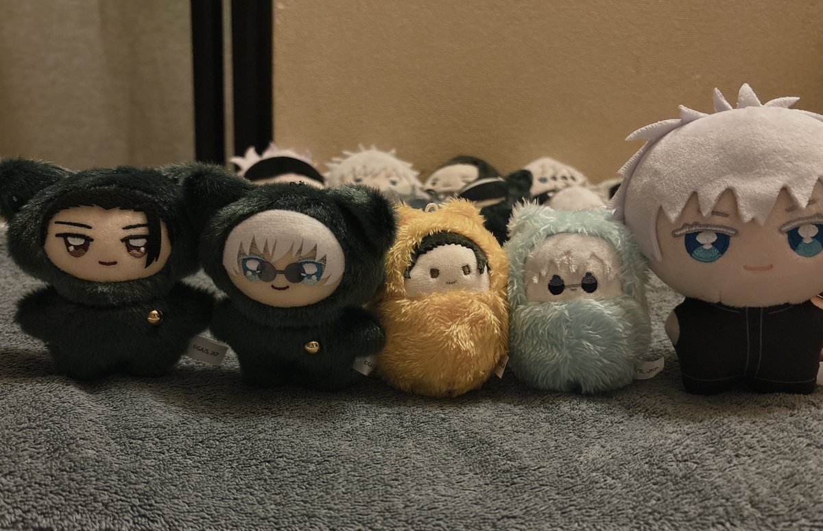 最近いっぱいお迎えしたよ！
後ろに見える子たちが可愛すぎる