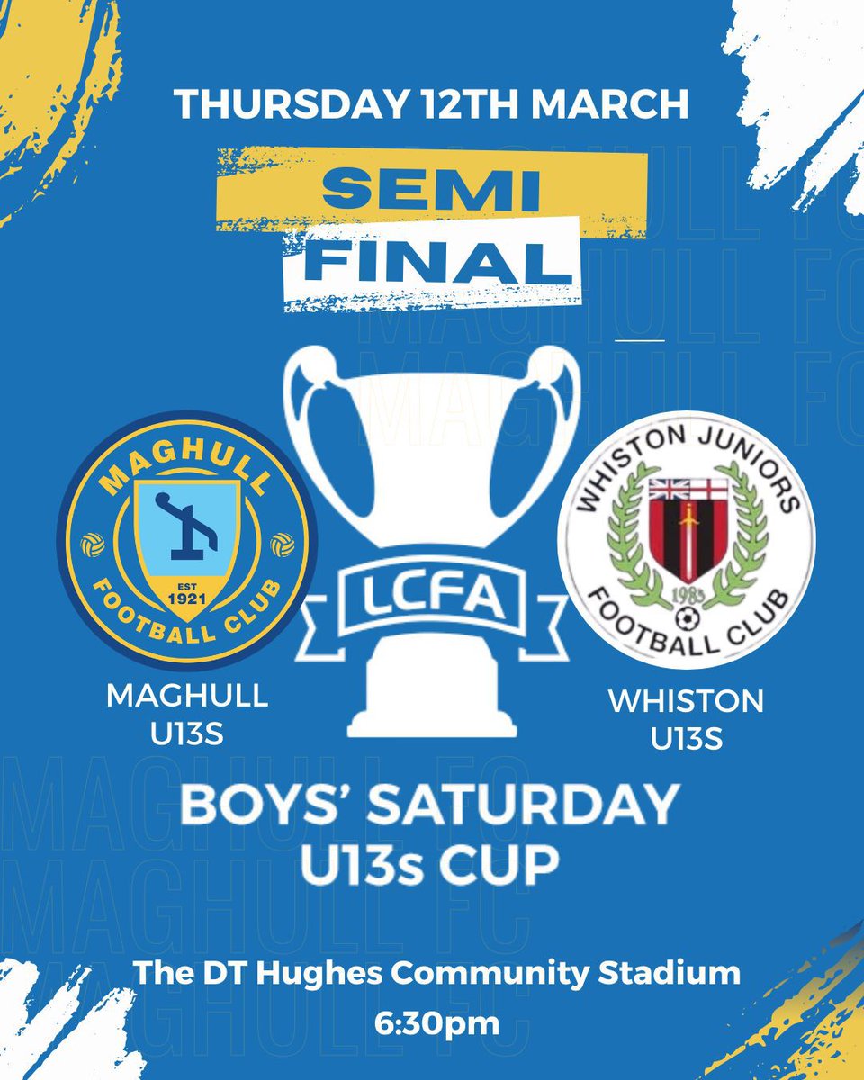 Maghull FC U13s (Saturday) tweet media