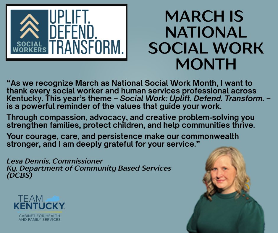 Kentucky Department for Community Based Services tweet media