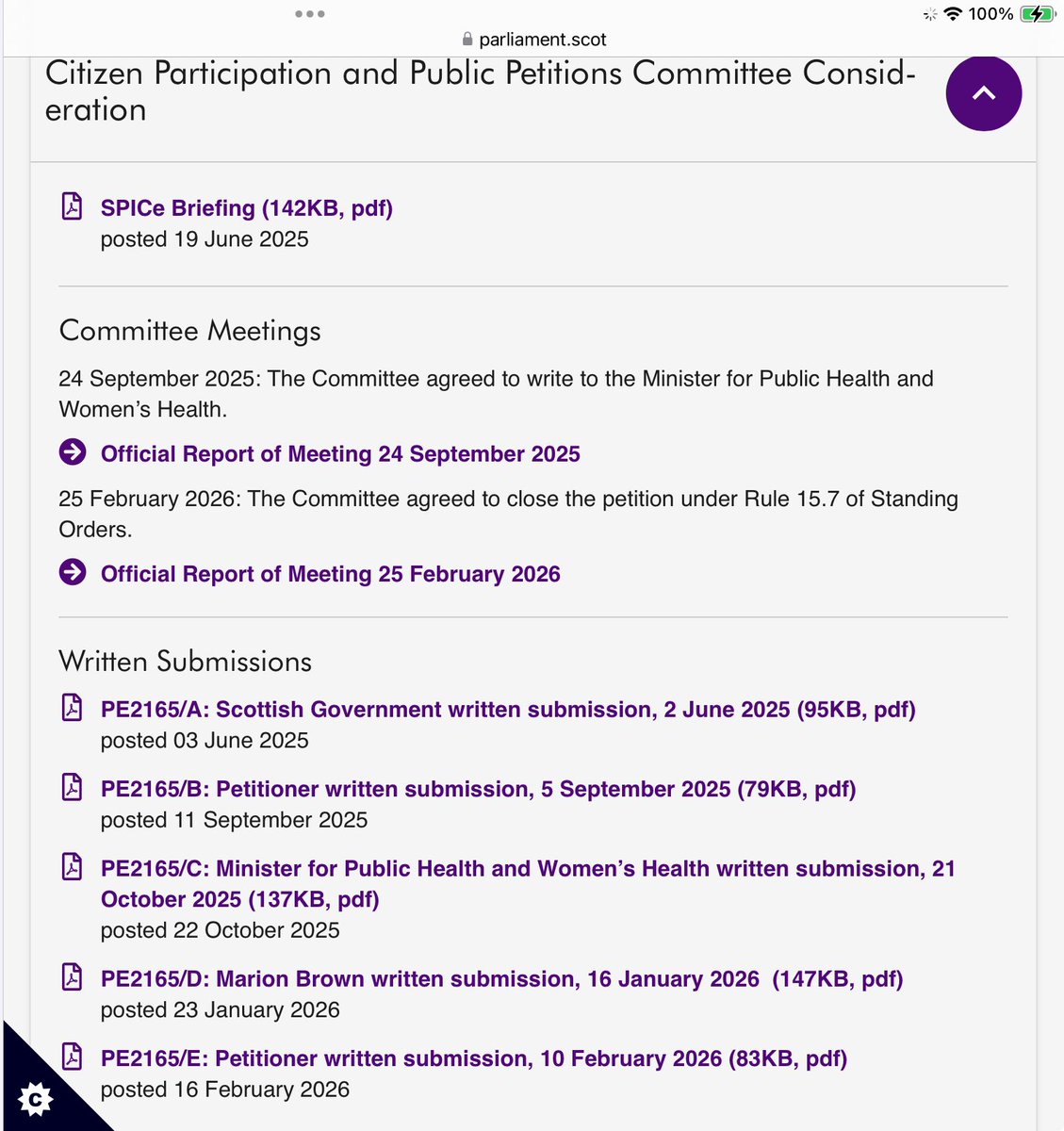 recover2renew's tweet image. Scottish #FND petition has been closed

parliament.scot/get-involved/p…