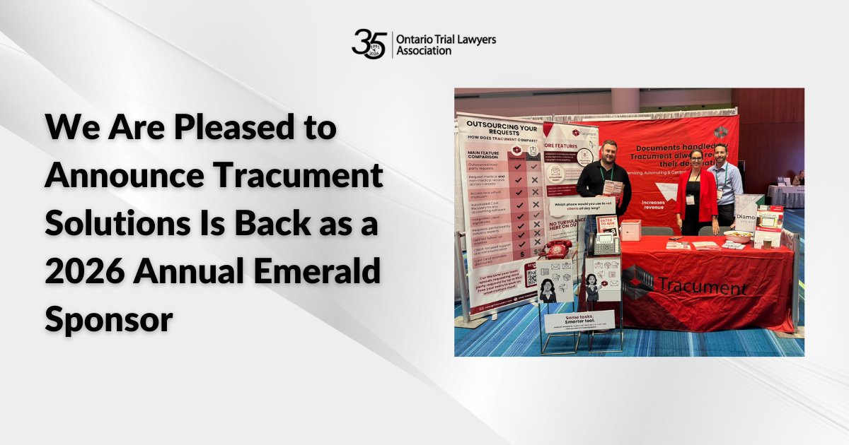 Ontario Trial Lawyers Association tweet media
