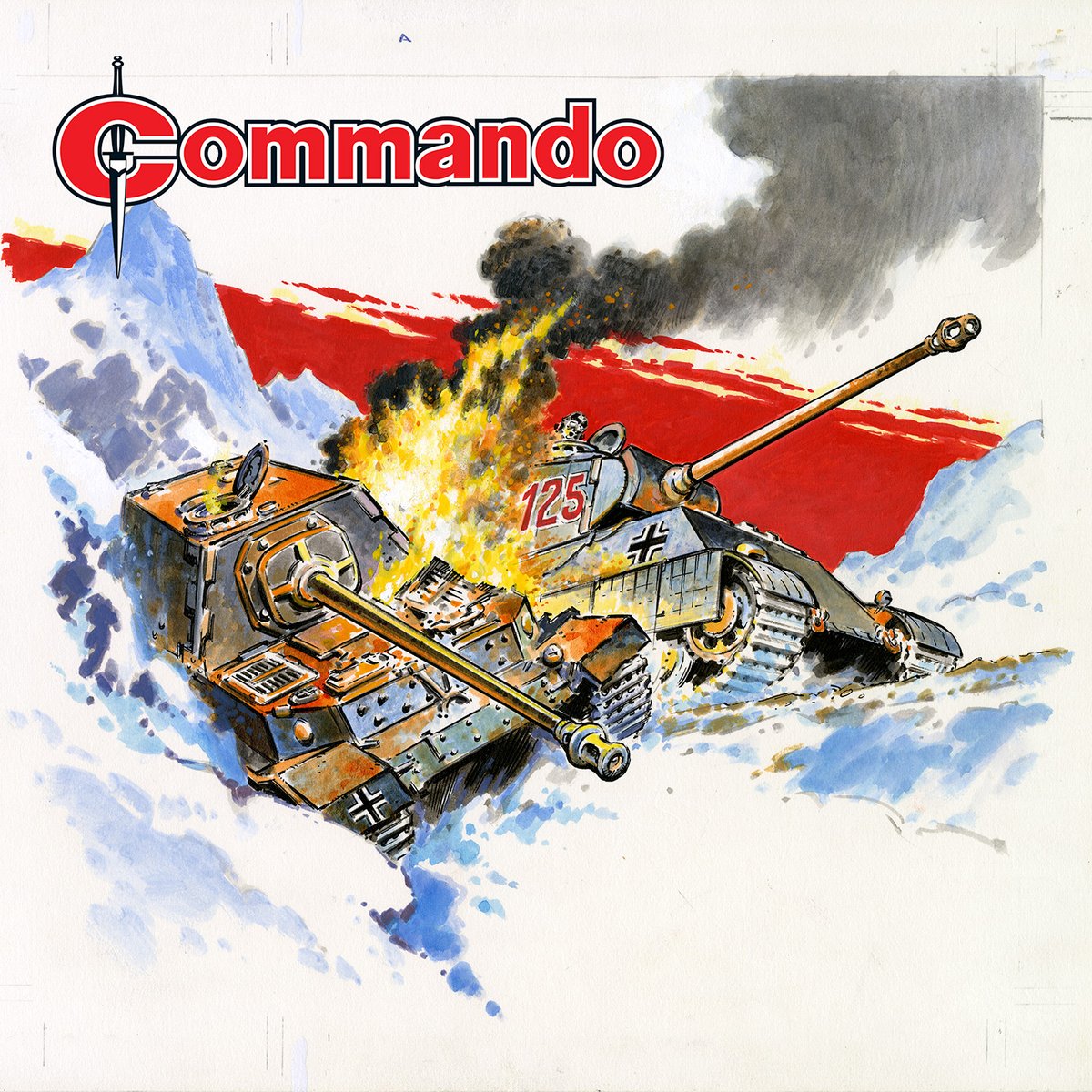 Commando Comics tweet media