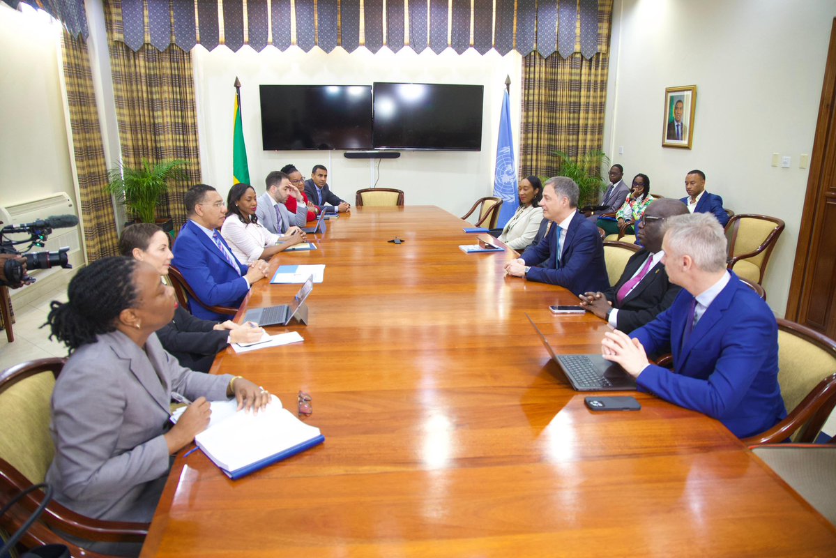 Andrew Holness tweet media