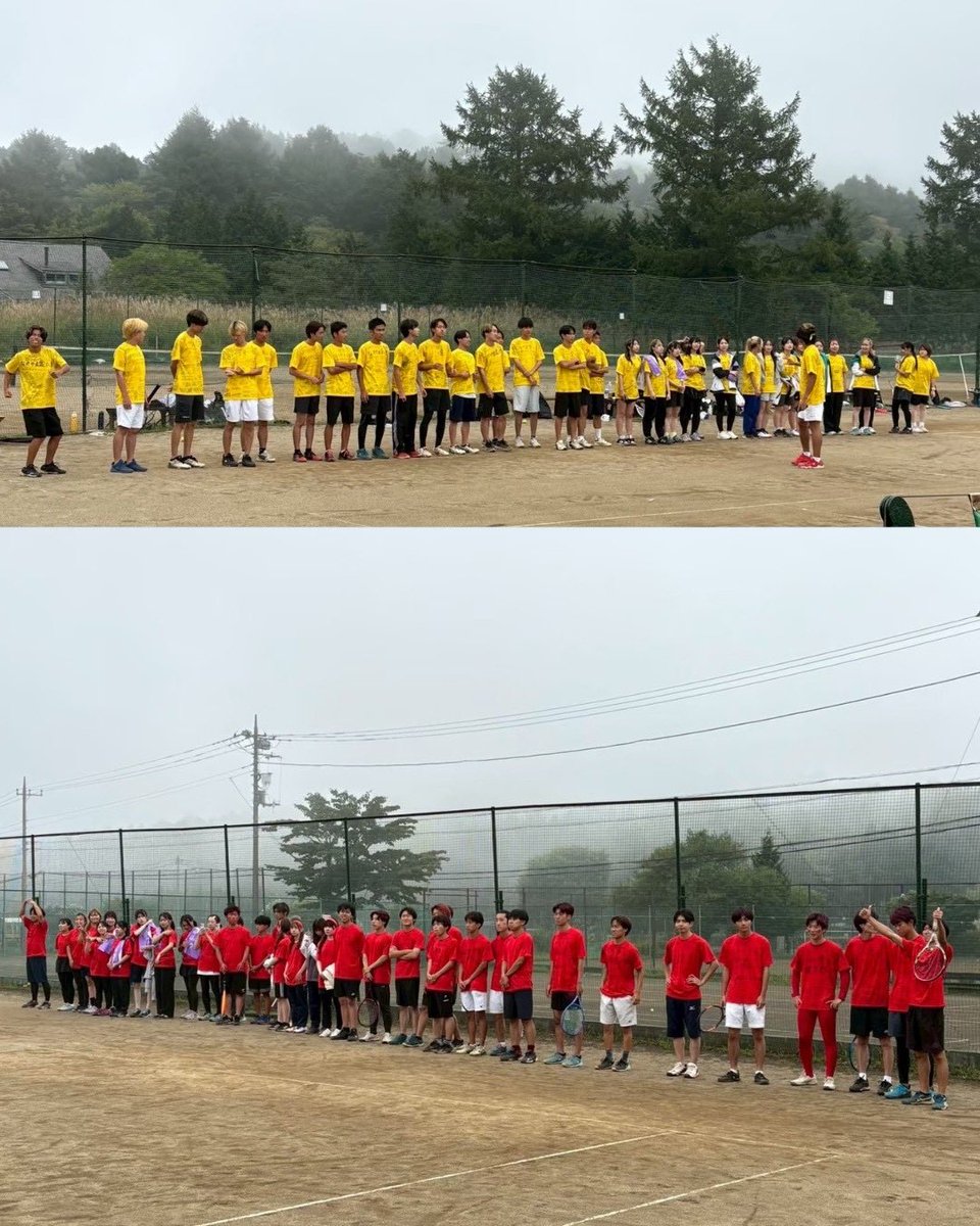 sevenshinkan's tweet photo. 【イベント紹介③】秋合宿
テニスや運動会、引退式まで盛りだくさんの合宿！！
朝から晩までテニスを楽しんで🎾✨
全員で盛り上がる運動会も！
先輩たちの引退式で想いを伝えて🌸
テニスも、イベントも、超楽しい❤️‍🔥
今年もSEVENらしく、熱く、楽しく
ろ駆け抜けよう！

#春から科学大　#春から昭和女子 https://t.co/IEr9nlOfVl