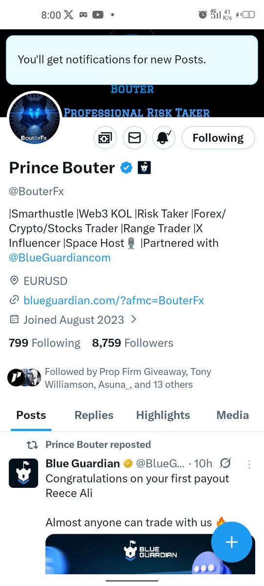InChristed_Fx's tweet photo. @BouterFx @BlueGuardiancom @Phemzhy007 @StoneKid_Fx @OluwafemiT85886 
Join in guys 🚀

All tasks done 💯
Omo, I really hope I win ooo
🥺🙏 https://t.co/DpeqAYMfMQ