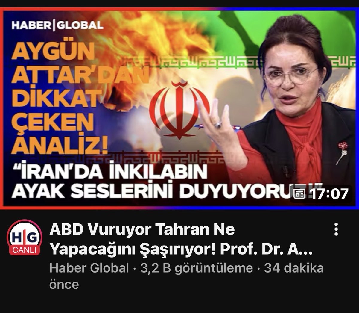 “ABD vuruyor Tahran ne yapacağını şaşırıyor!”
Başlığa bakar mısınız?
Başlık Yedioth Ahronoth’tan alıntılanmadı. Türkiye’de yayın yapan Haber Global TV’nin seçtiği başlık bu.

CNNTürk’ü, HaberTürk’ü de çok farklı değil maalesef.
Reuters ne başlık atarsa 1 saniye düşünmeden KJ