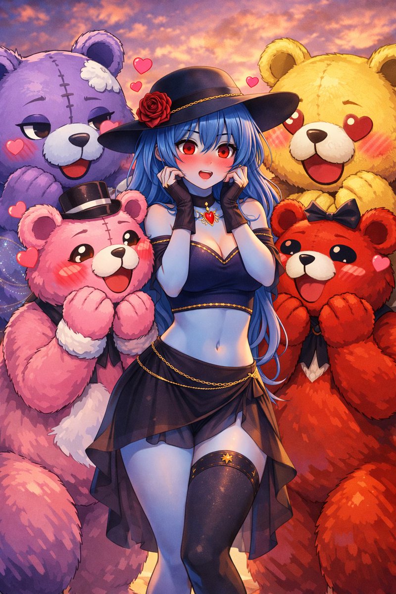 MY OC Rosie Getting Surronding by The Valerians Bears 

#Metalslugattack #originalcharacter #OC