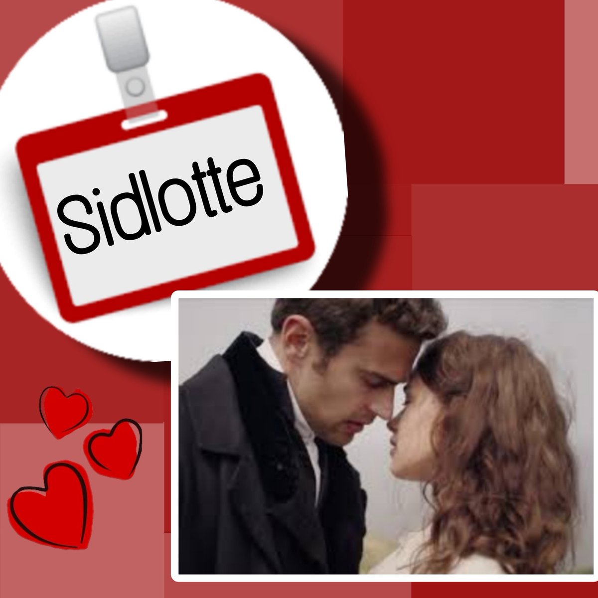 EmmaDanGee's tweet photo. Irresistible
Unforgettable
Irreplaceable (‼️)
Sidney and Charlotte 😍
Jane Austen's format promised their HEA =
#SidlotteForever ❤️ ♾️
Millions of fans of Season 1 (1️⃣) expected the #LastAustenHero and heroine united forever ♾️ ❤️

#NametagDay 🟥 https://t.co/eB3NwvYzNx