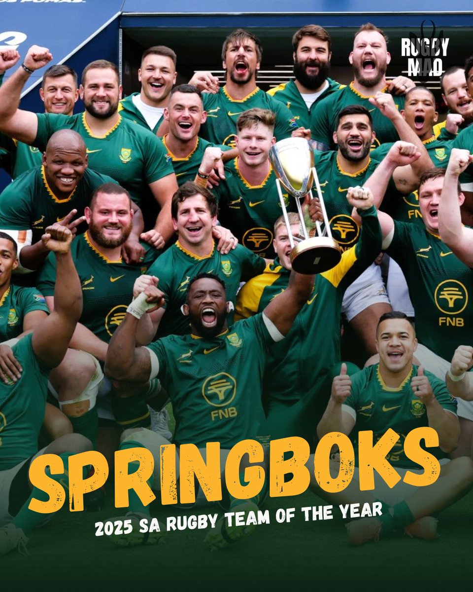 Springbok Rugby Players 2025