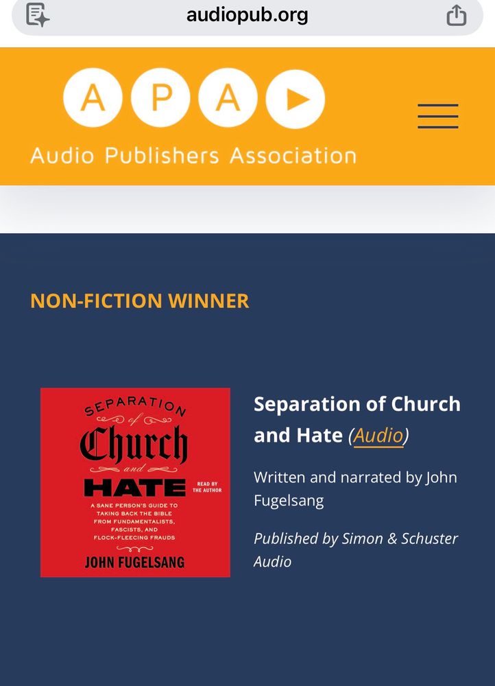 John Fugelsang tweet media