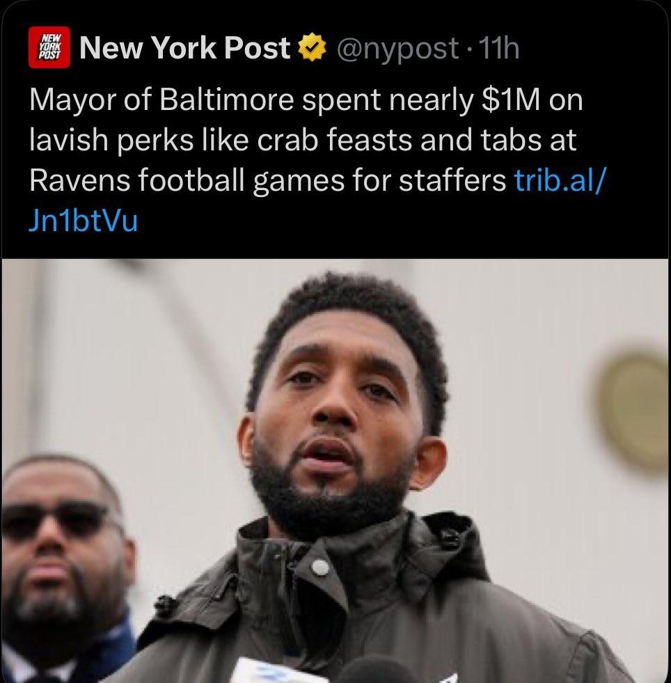 Fact check:

The total for meals was actually $801,000, not $1 million. 

That total is for all home games over three years, AND includes money spent for meals outside of Ravens games, including office parties, events and even funerals.

The money was spent only at local