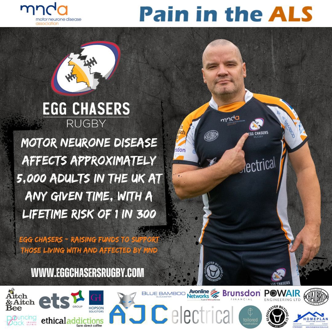 EggChasersXV's tweet photo. #mnd #als #mndawareness #mndcommunity #painintheals https://t.co/OSHOzsVgF6