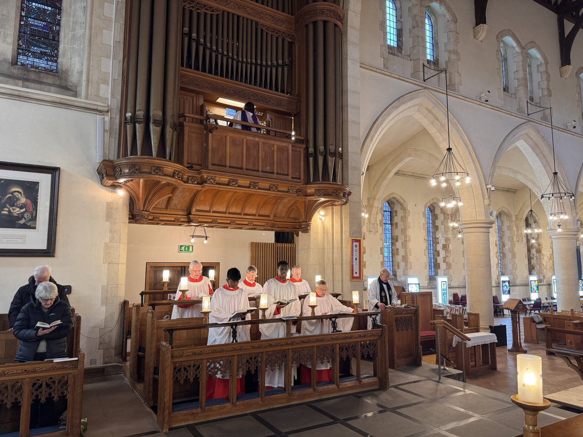 Evensong still one of my favourite services.