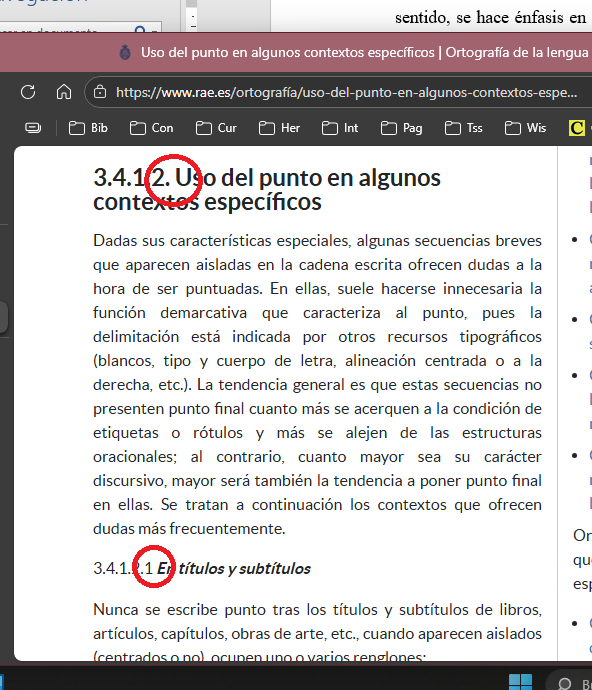 _delgadovpdc's tweet photo. Yo: voy a ver cómo la RAE emplea los puntos en índices analíticos para homogeneizar el texto que estoy trabajando...
La RAE, hija del mismísimo demonio:

💀💀💀 https://t.co/F91u22Snqh