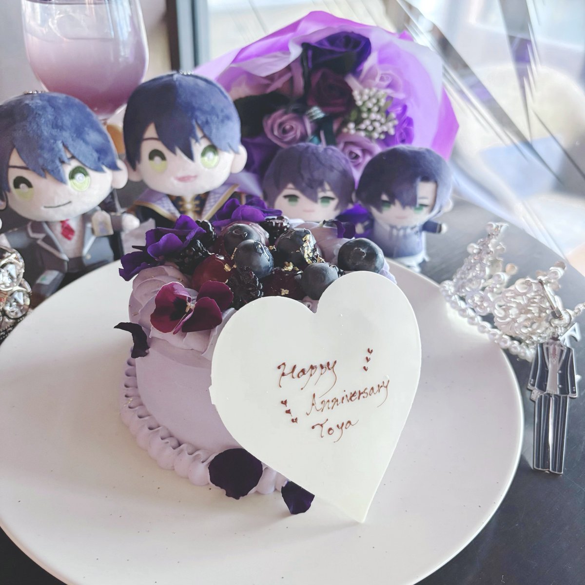Ru__desuyo's tweet photo. ┈┈┈┈┈┈┈┈┈┈┈┈┈┈┈┈┈

𝟖𝐭𝐡 𝐀𝐧𝐧𝐢𝐯𝐞𝐫𝐬𝐚𝐫𝐲 ⸜❤︎⸝‍ 𝐓𝐨𝐲𝐚

𝐓𝐨𝐝𝐚𝐲 𝐢𝐬 𝐚 𝐫𝐞𝐚𝐥𝐥𝐲 𝐠𝐫𝐞𝐚𝐭 𝐧𝐢𝐠𝐡𝐭!!𓂃𓈒 🌙·̩͙

┈┈┈┈┈┈┈┈┈┈┈┈┈┈┈┈┈

8周年おめでとうございます！🎂
いつも元気をくれてありがとう🍀*゜

#剣持刀也8周年  #剣持刀也 https://t.co/lo44TqEmWR