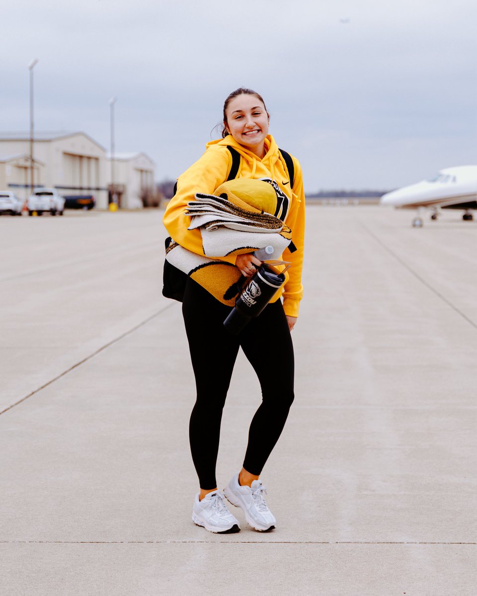 MizzouGym's tweet photo. Wheels up to the Classic City ✈️ 

#MIZ 🐯// #FlyCOU https://t.co/dPRgJOkR7J