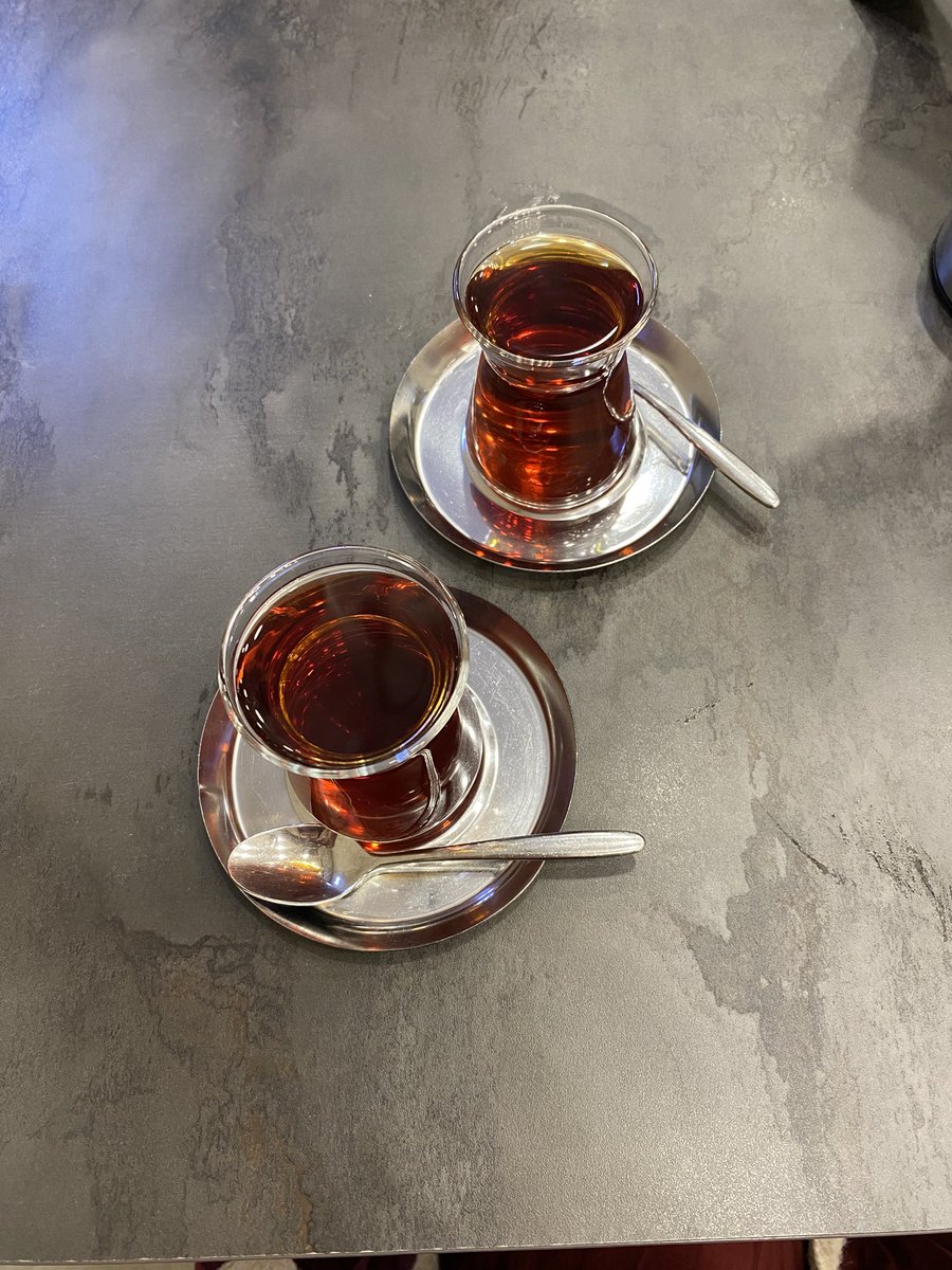 Teravih çıkışı çaylandık