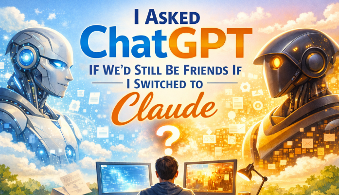 Check out my latest article: I Asked ChatGPT If We Would Still Be Friends If I Switched to Claude linkedin.com/pulse/i-asked-… via <a href="/LinkedIn/">LinkedIn</a>