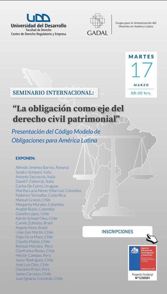 Departamento de Derecho Civil tweet media