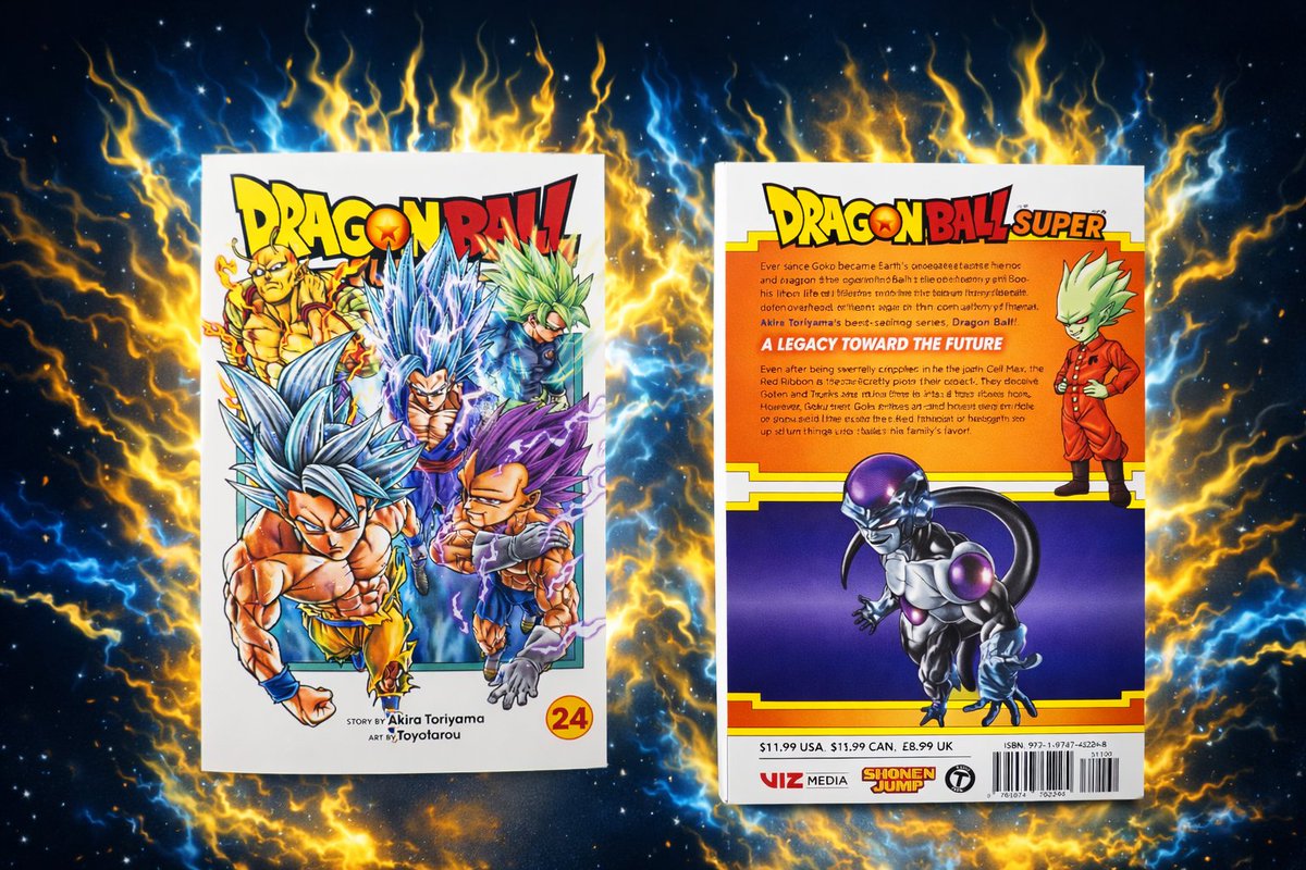 Just picked up Dragon Ball Super Vol. 24 yesterday 🔥

#dragonball #dragonballsuper #dbz #manga #mangacollection