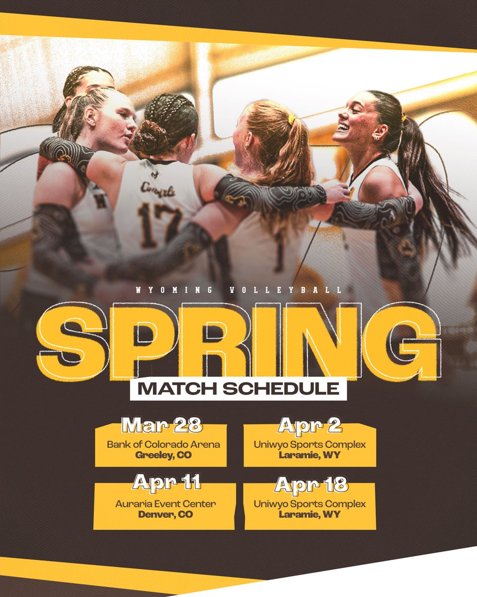 Wyoming Cowgirl Volleyball tweet media